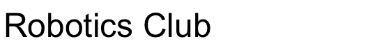 Robotics Club